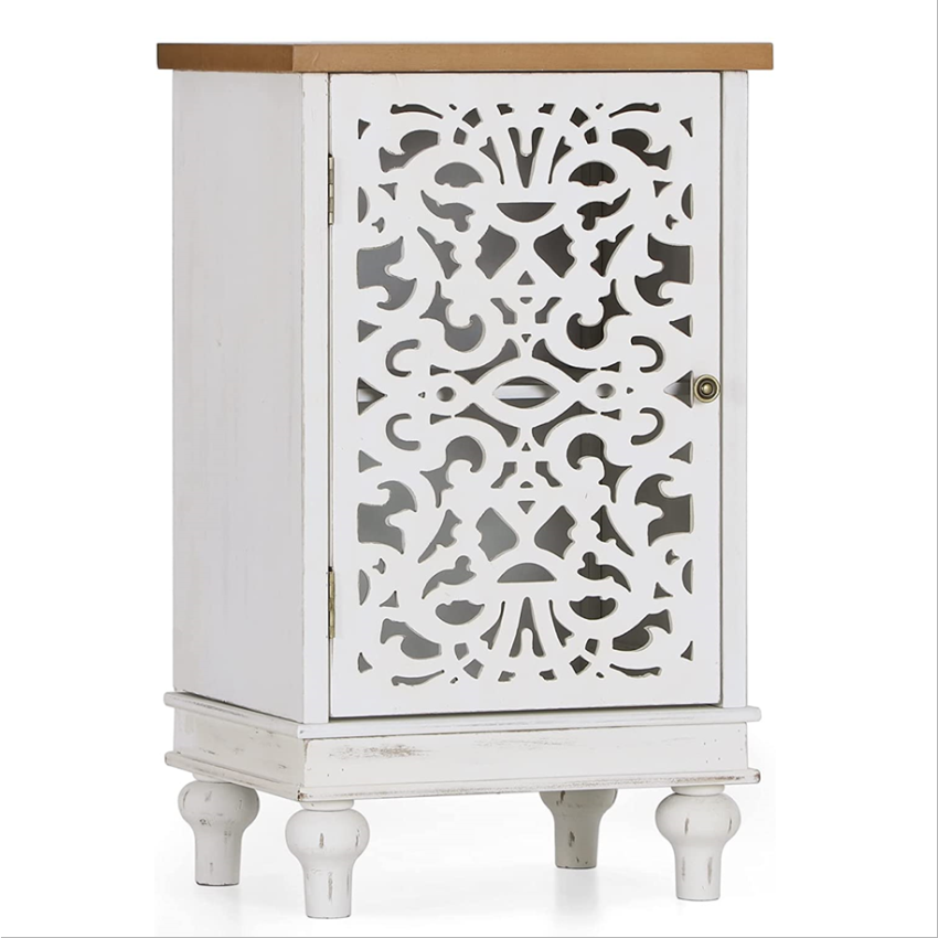 Accent Cabinet Console Table Decorative Sideboard Buffet Storage Cabinets White