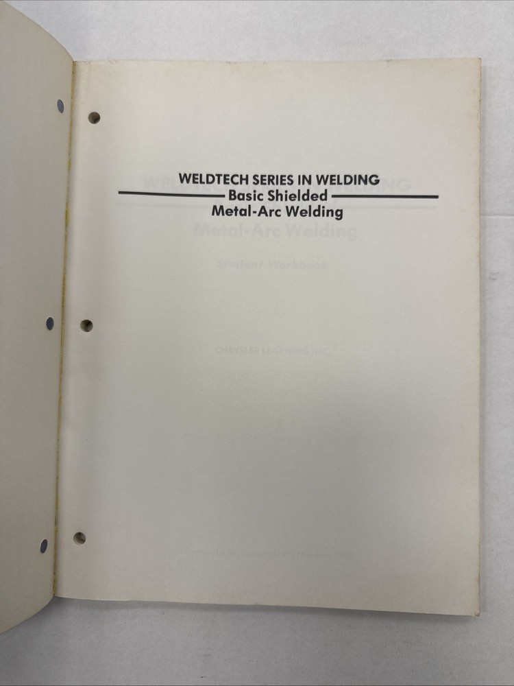 WeldTech Basic Gas Metal-Arc Welding