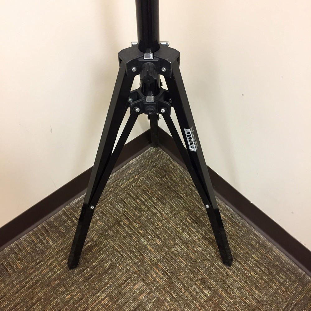 Trimax Heavy Duty Light Stand Black
