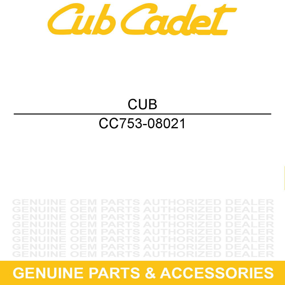 CUB CADET 753-08021 Bracket Guard CC370