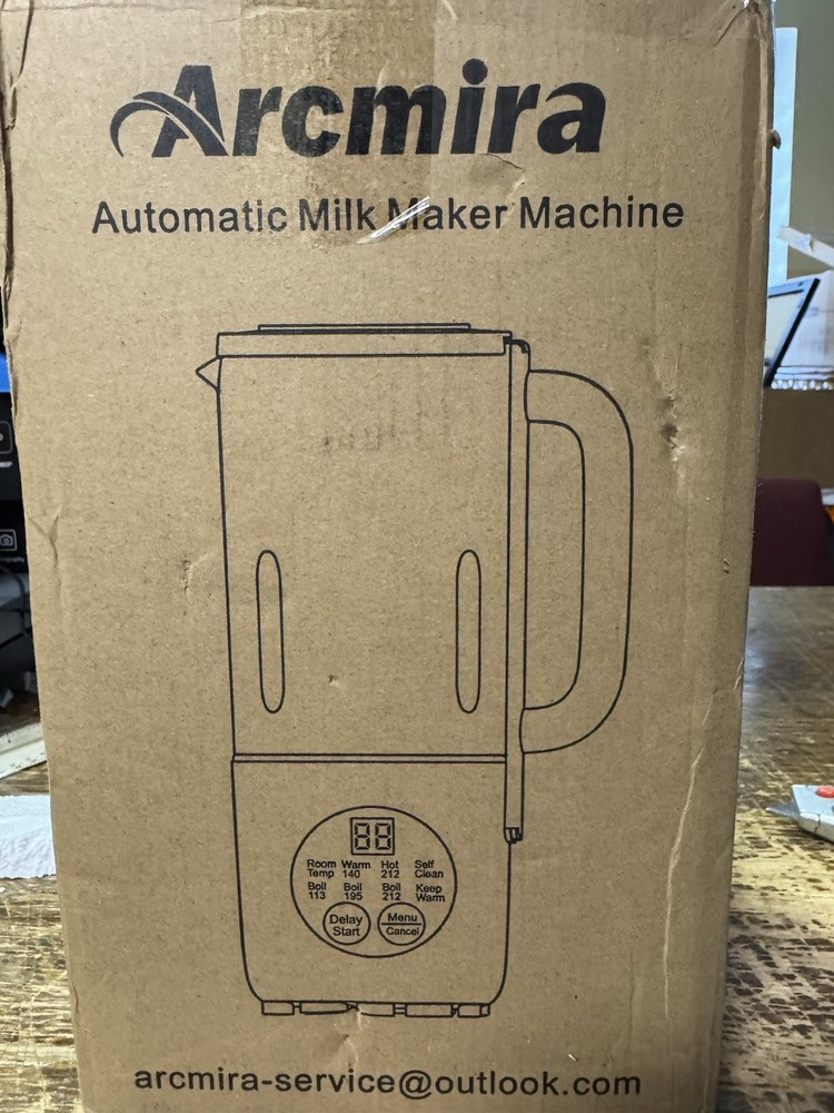 Arcmira PB106 600W Adjustable Speed Setting Automatic Milk Maker Machine 1000ml