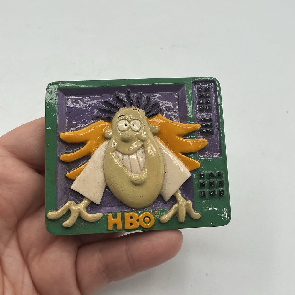 vintage HBO Ceramic Magnet
