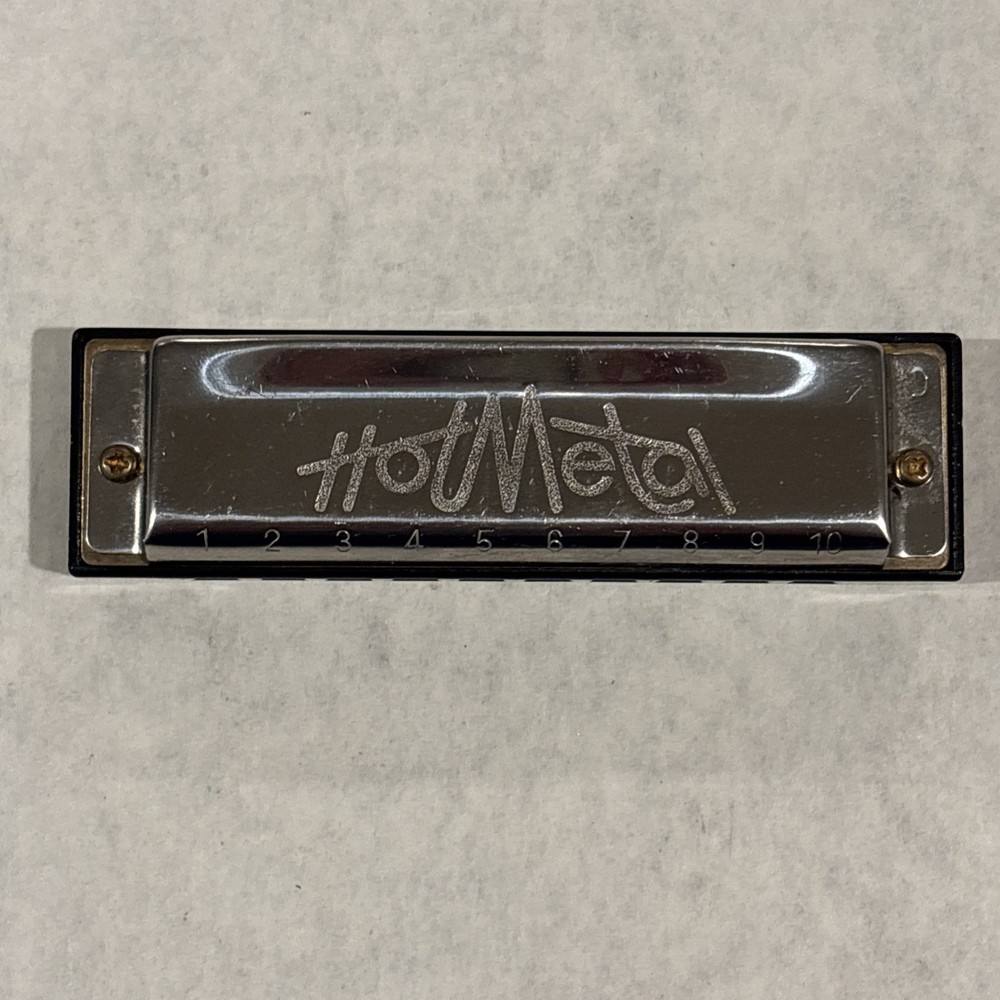 Hohner Hot Metal Harmonica 10 Hole Diatonic Harmonica