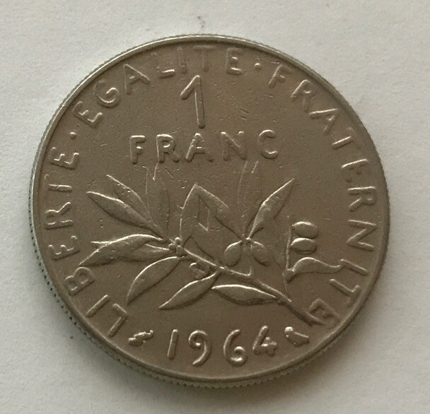 France 1 Franc 1964