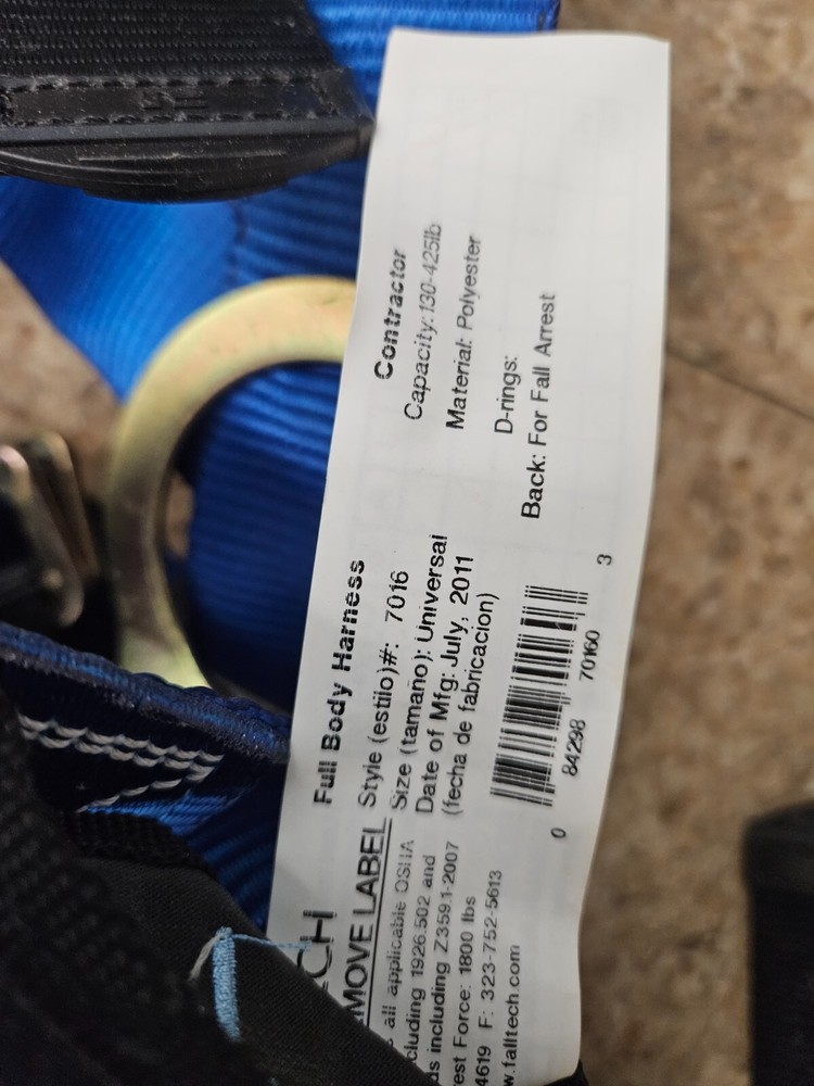 Body Harness/Tree Climing Set and Rope FALLTECH