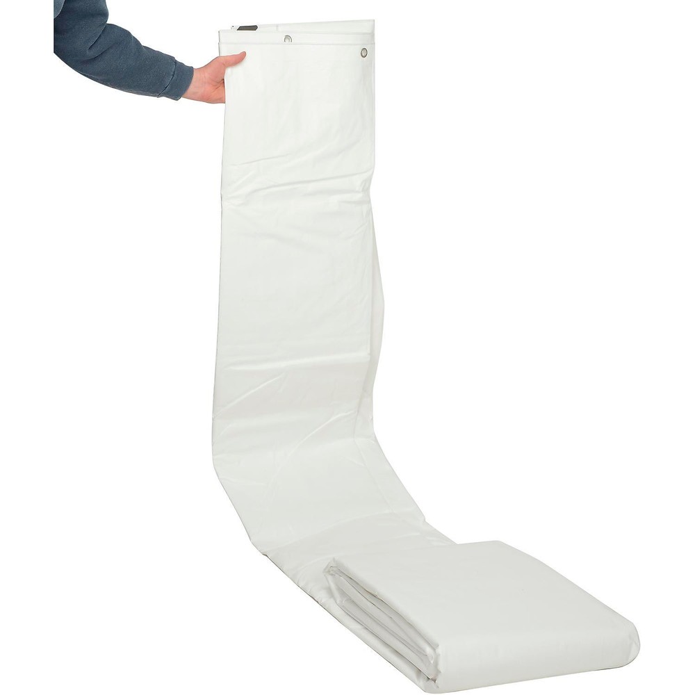 Medium Duty Tarp 7'W x 20'L 6 oz. White