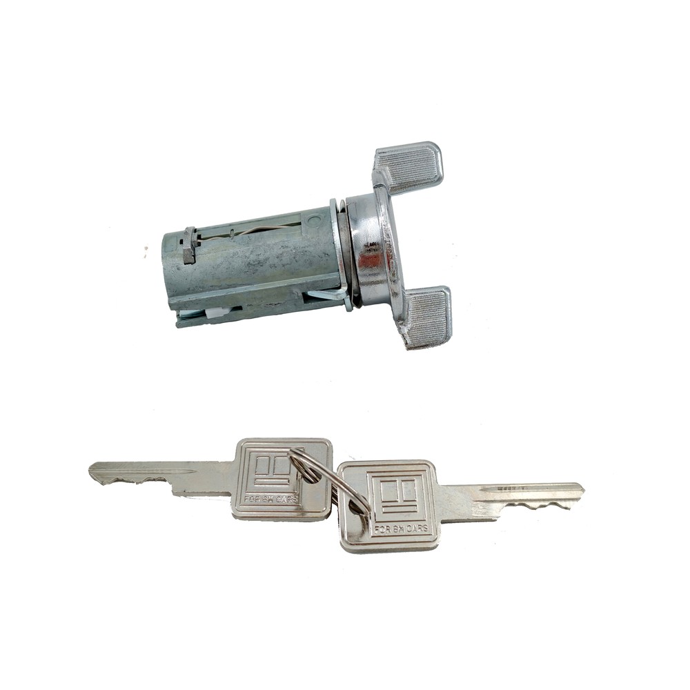 Chrome Ignition Key Switch Cylinder & Door Lock Pair Set W/ Keys For GM US
