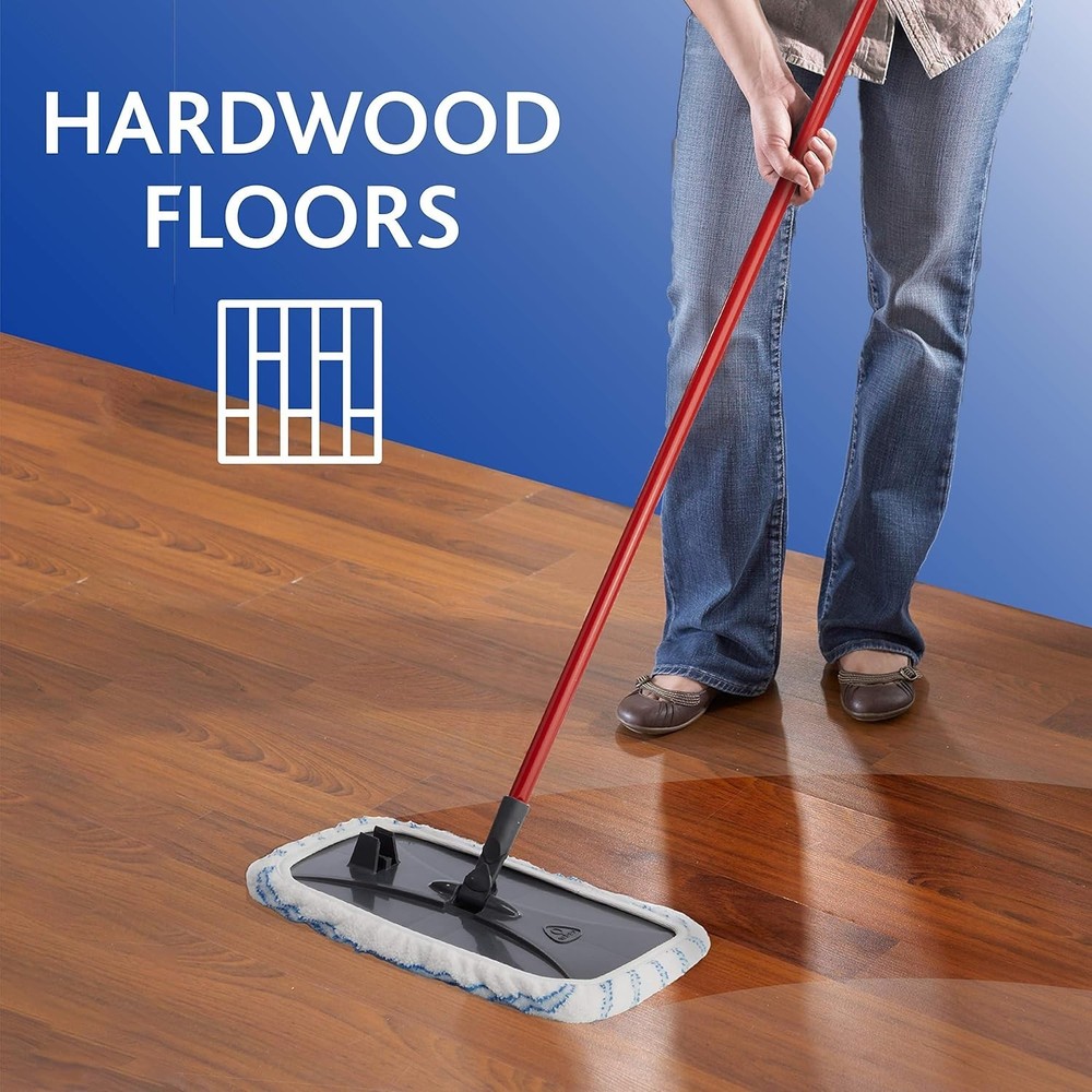 Hardwood Floor 'N More Microfiber Mop Refill - Eco-Friendly & Reusable