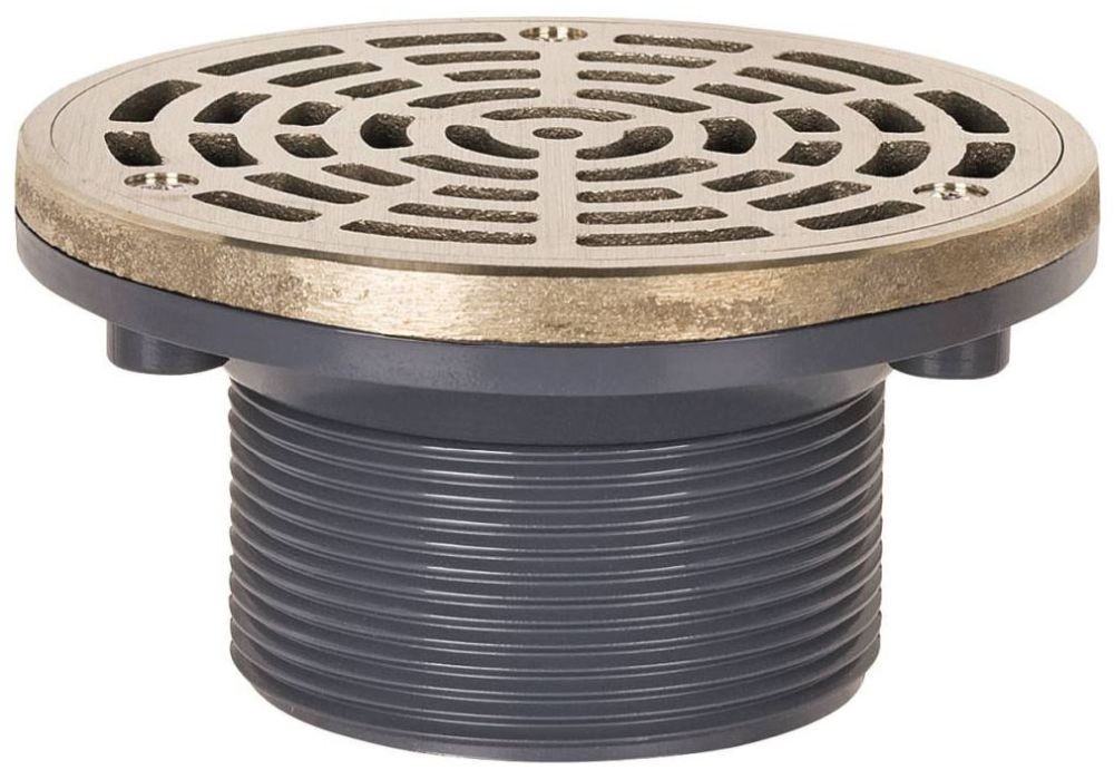 Sioux Chief 842-3LNR 3" Plastic Floor Drain Threaded NPT