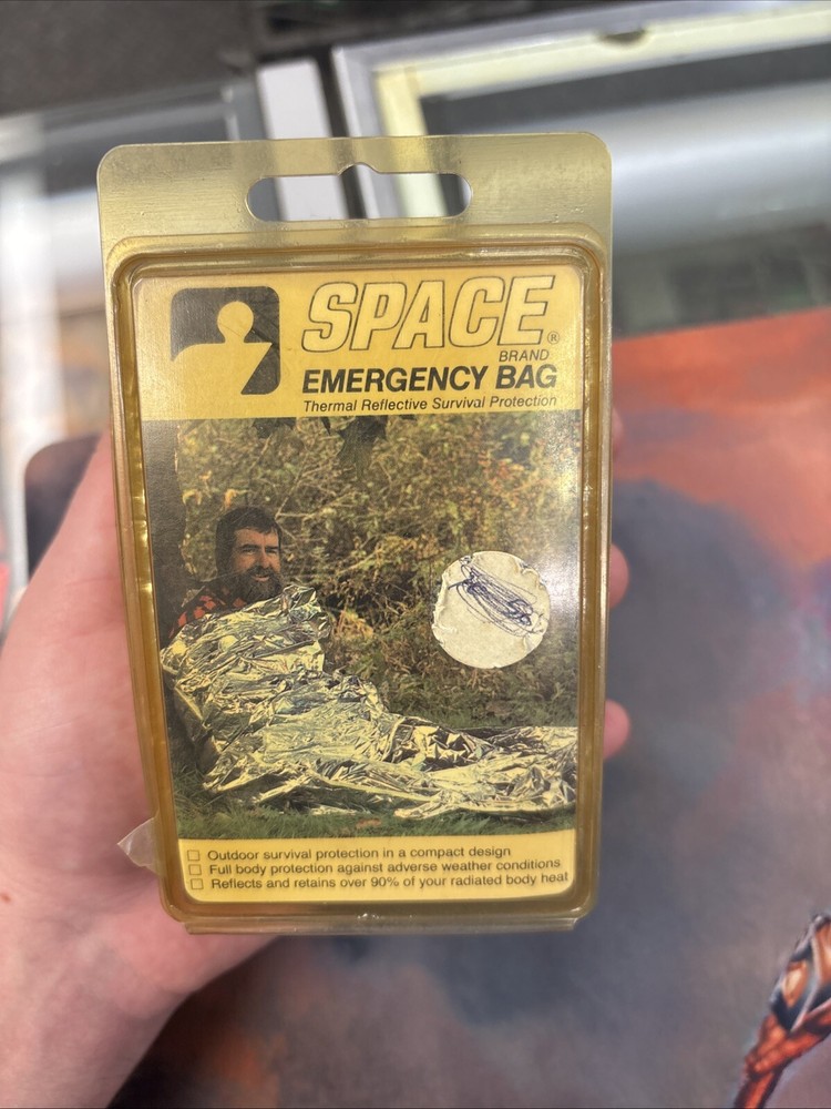 Space Brand Emergency Bag NOS Open Size 36x84