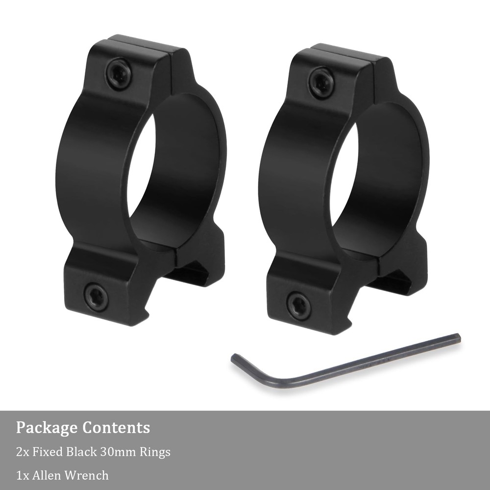 ToopMount Scope Optics Permanent Fixed 30mm Diameter-Picatinny Rail Base