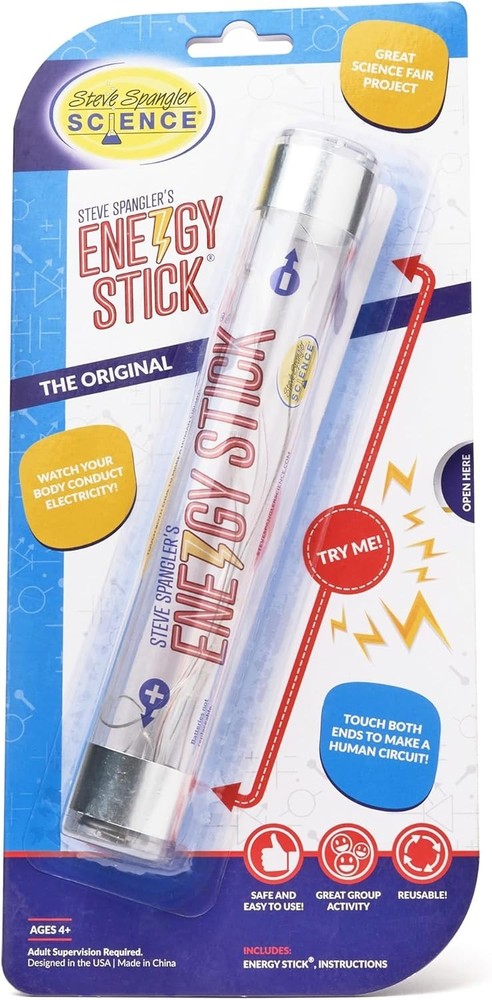 Explore Electricity with Energy Stick Kit - Safe, Interactive STEM Fun for Kids