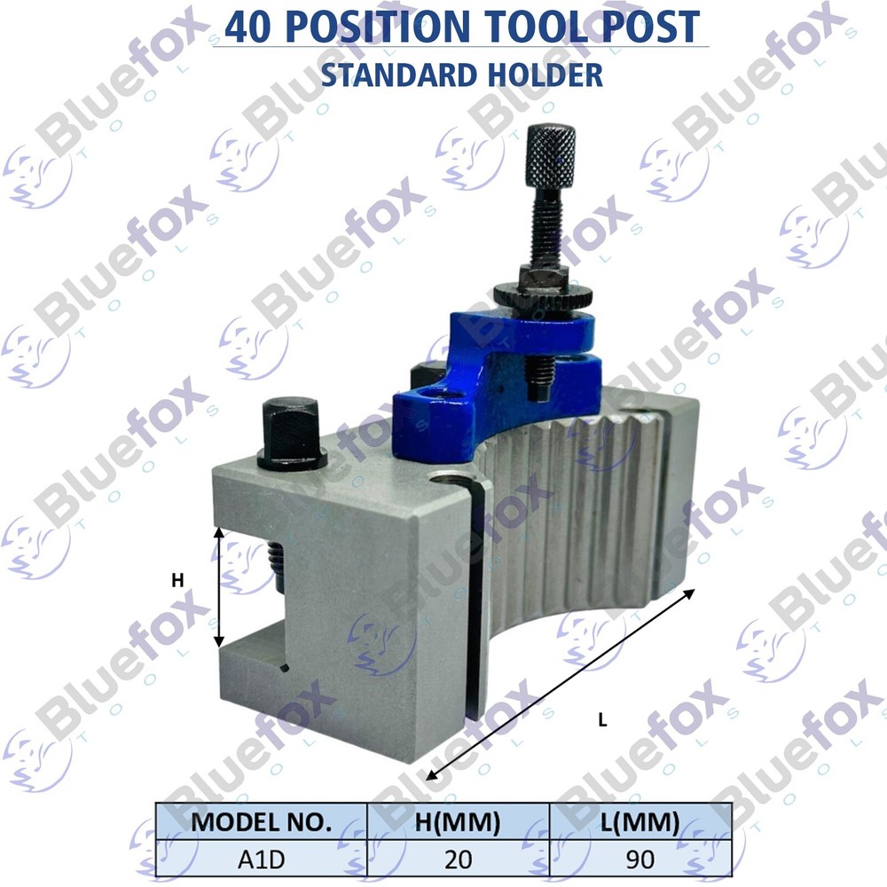 3 PCS A1D2090 Turning Tool Holder For A1 Multifix Quick Change Tool Post 540-100