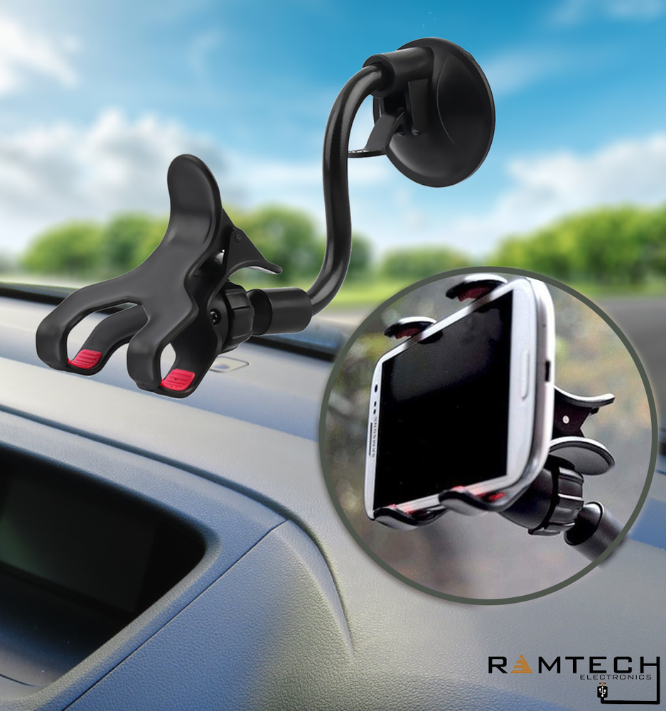 Flexible Car Windshield Suction Mount Holder For TomTom Pro 7150 GPS