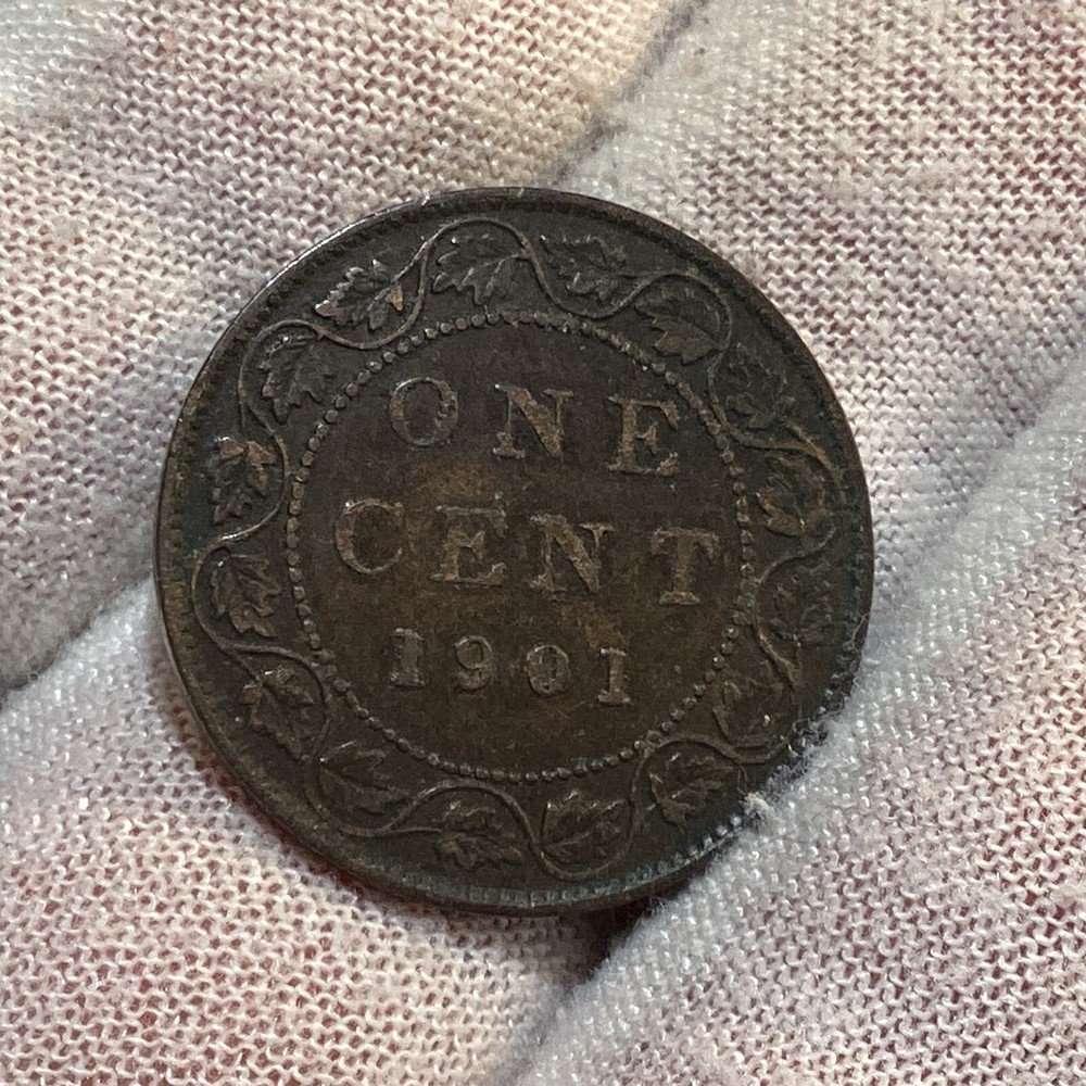1901 CANADA 🇨🇦 ONE CENT