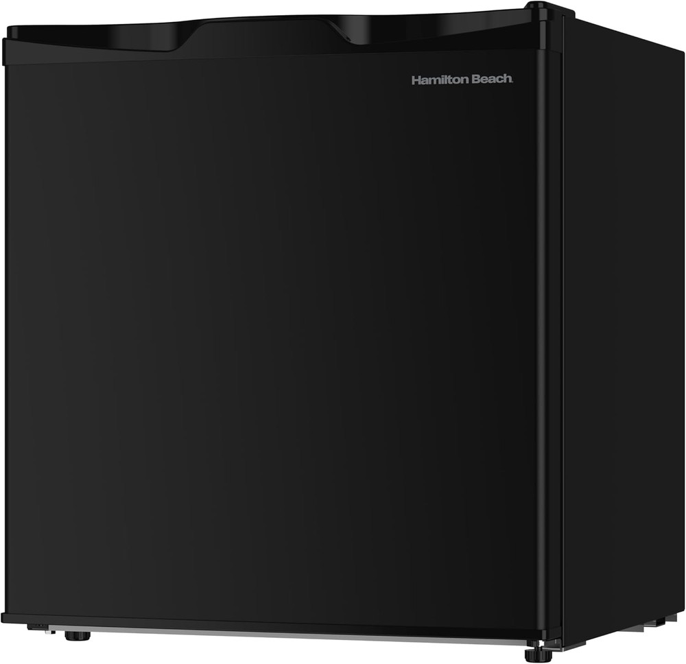 1.6 Cubic Foot Fridge, Black