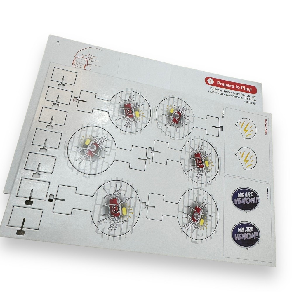 Ozobot Bit Marvel Groot Rocket Spider-Man Venom Robotics READ DESCRIPTION