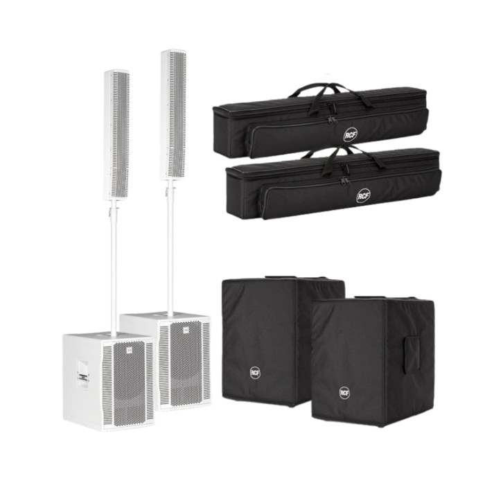 RCF Evox 12 W Package | Column Array w/ Covers