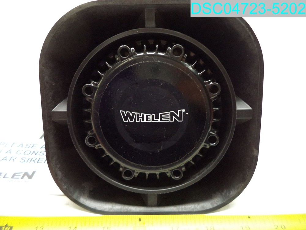 01-0884777-00 Whelen SA315P Black Plastic Speaker
