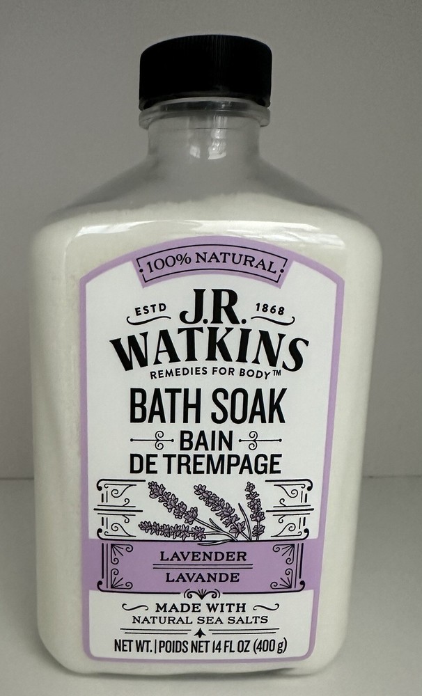 J. R. Watkins Lavender Bath Soak 14 oz