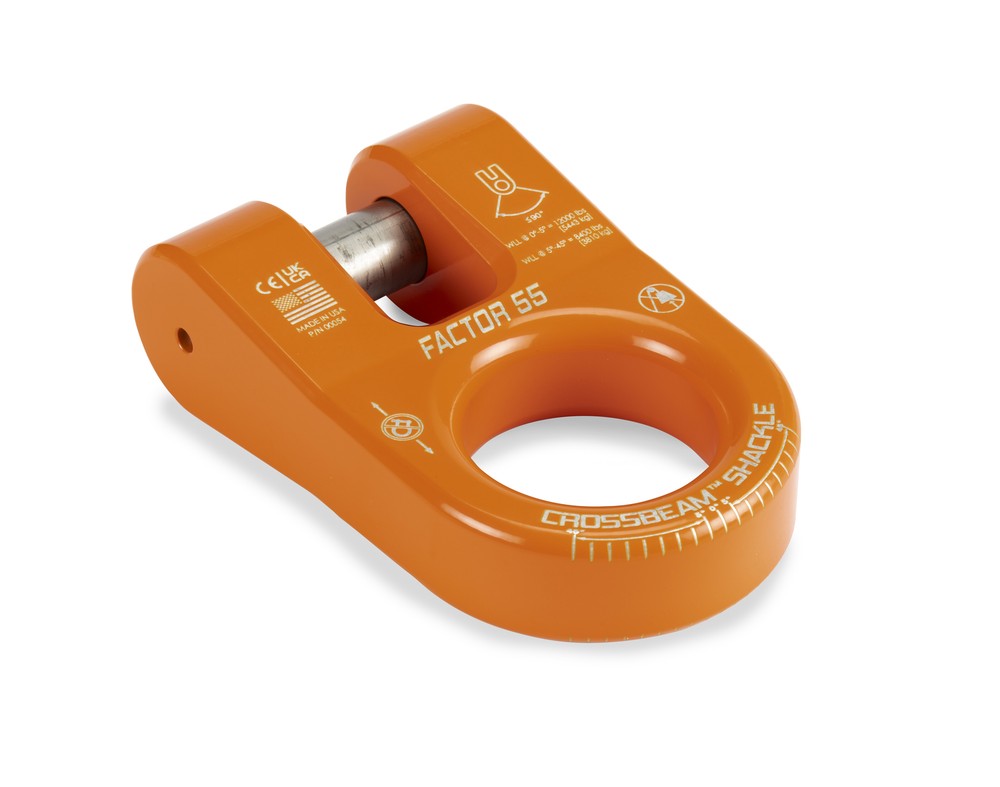 Factor-55 00054-07 Crossbeam Shackle ORANGE