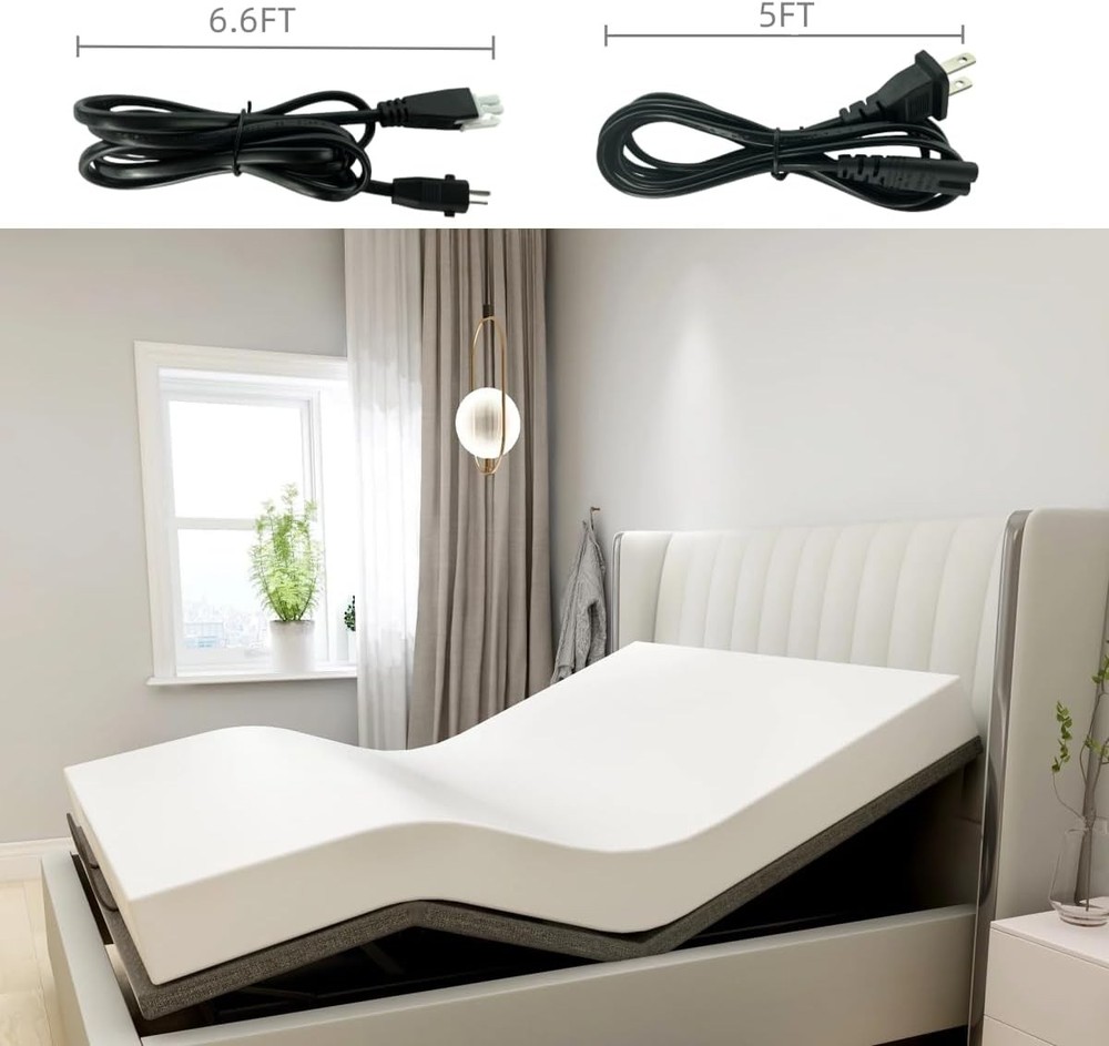 Adjustable Bed Base Power Supply Adapter，Electric Black