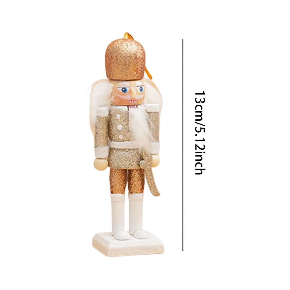 5x Christmas Nutcracker Figure Desktop Decoration for Table Display Tabletop