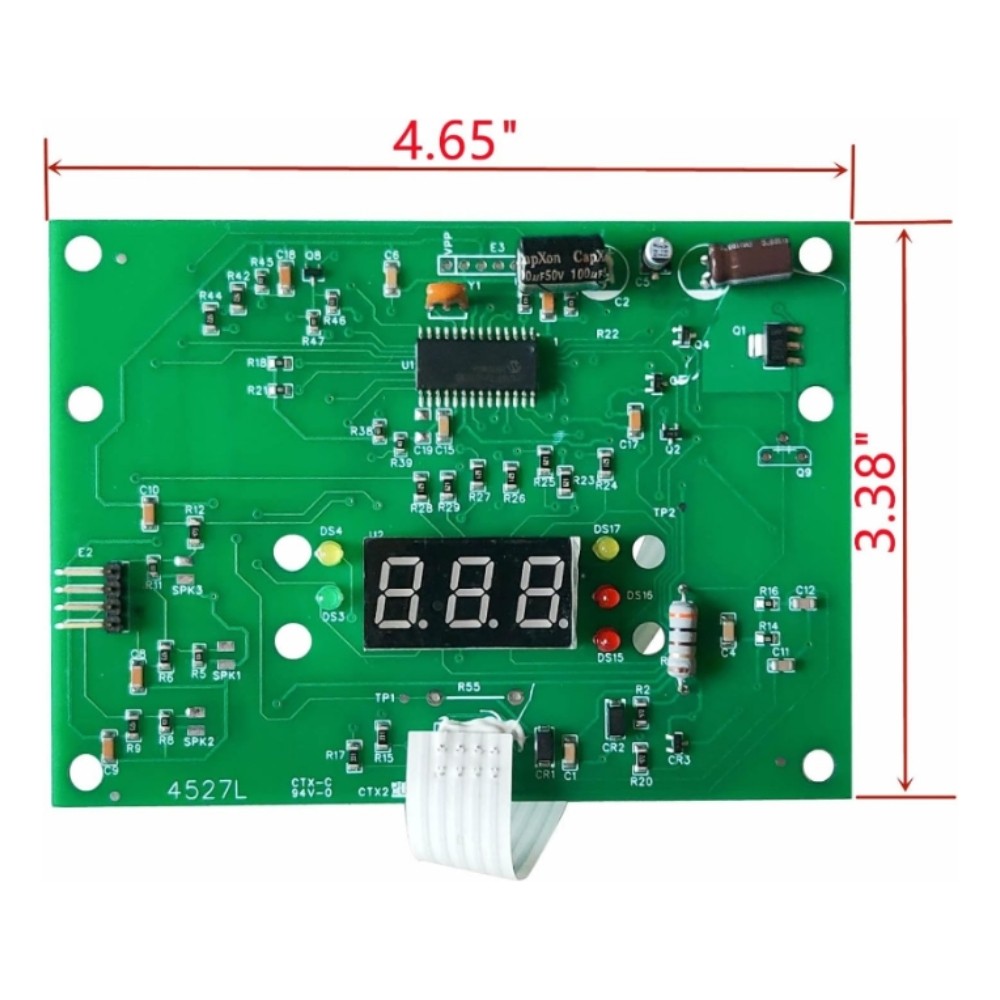 IDXL2DB1930 Display Board for Hayward H350FDP H250IDL2 H350IDL2 H400IDL2 Heaters