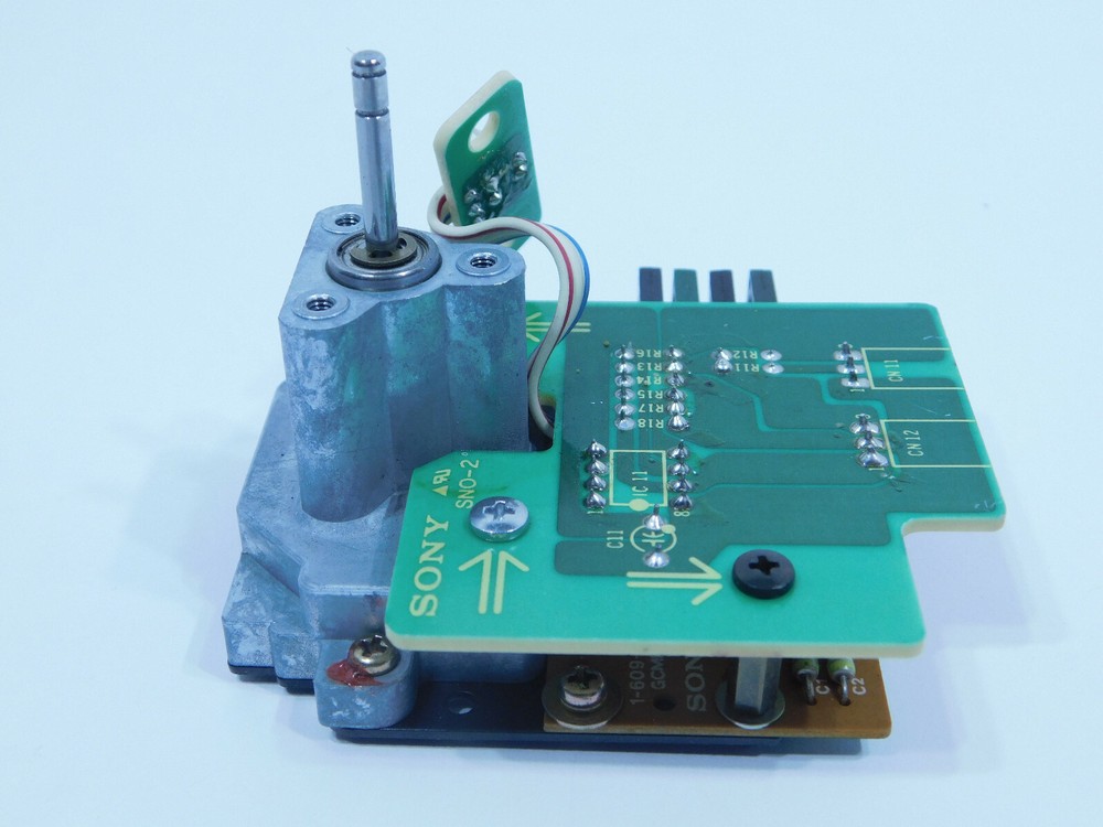 Sony 10W DC Motor GHF-2600A with SNO-2 Board Pulled from Working CD Equipment