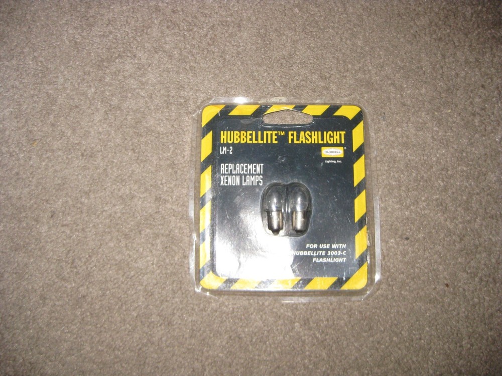 HubbelLite Flashlight Replacement Xenon Lamps LM-2 3003-C