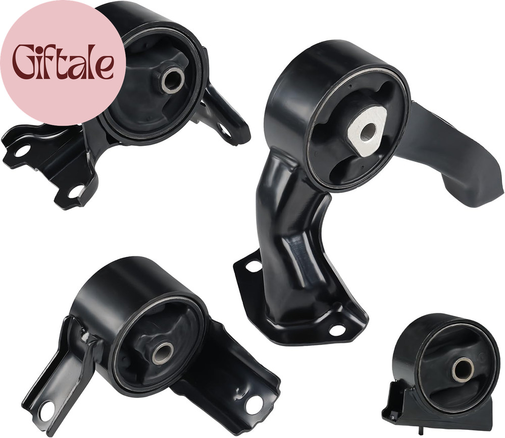 4Pcs Engine Motor Transmission Mount Kit Replacement for Dodge Caliber Jeep Comp