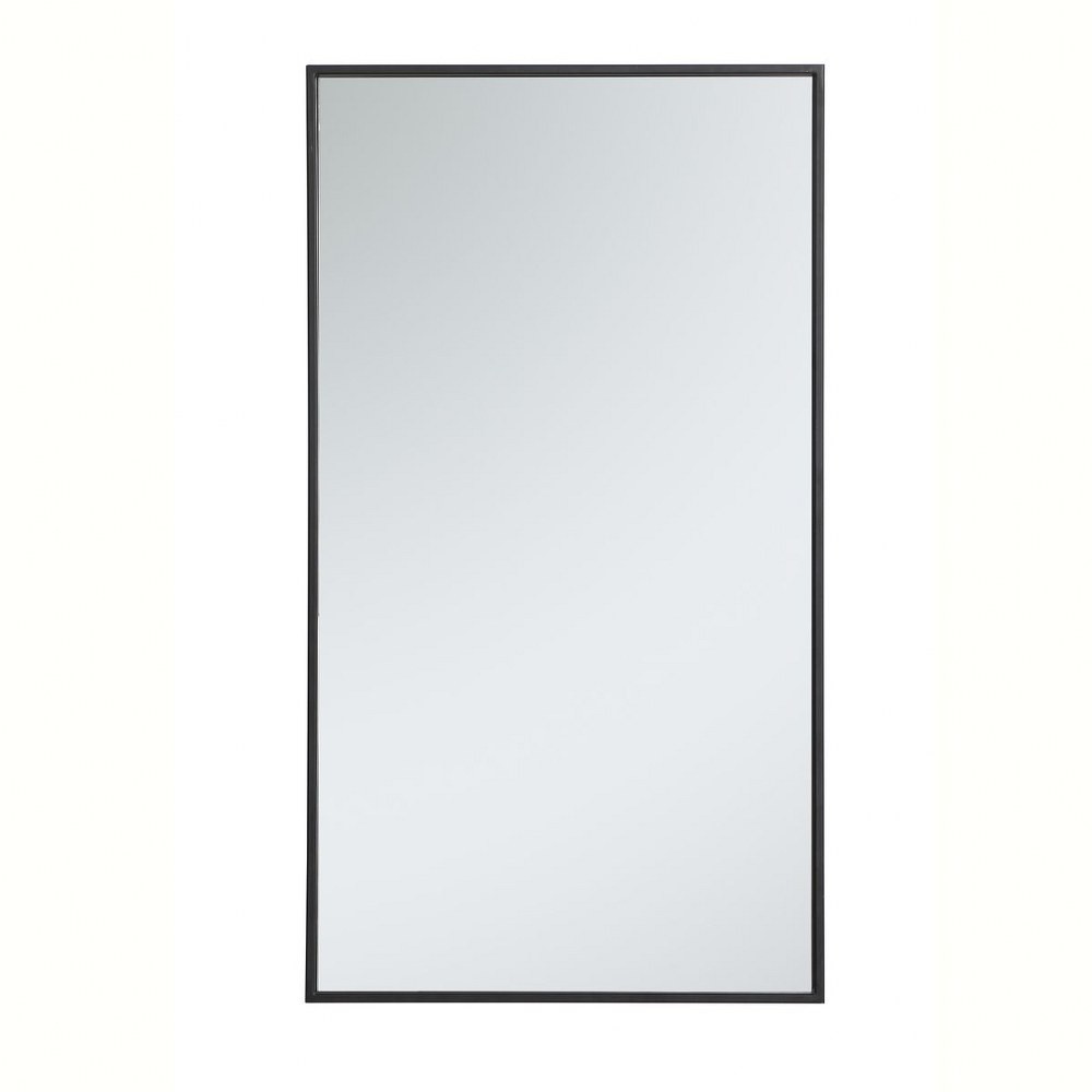 Used Elegant Decor MR42036BK Monet - Rectangular Mirror In Contemporary Style-36