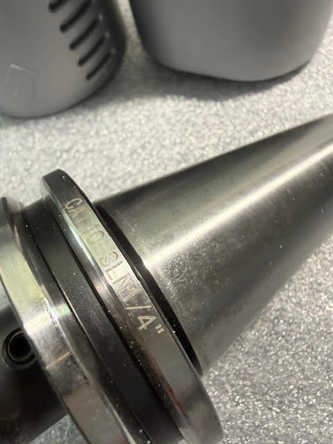 CAT40-SLN 1/4" End Mill Tool Holder