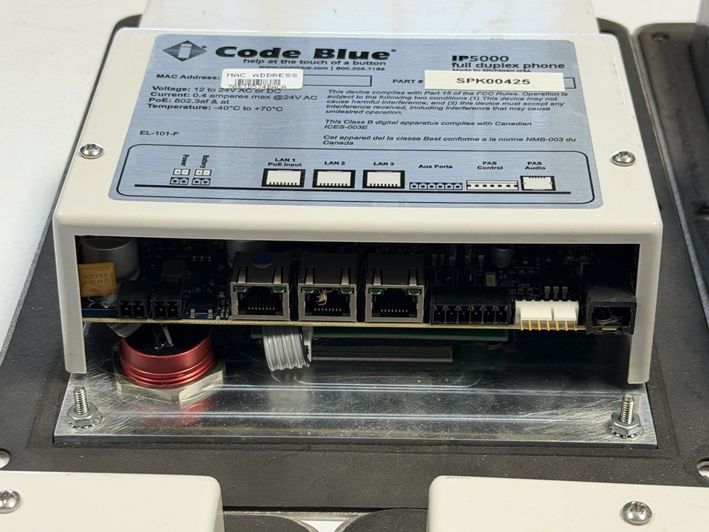 Code Blue IP5000 Code Full Duplex Phone Intercom