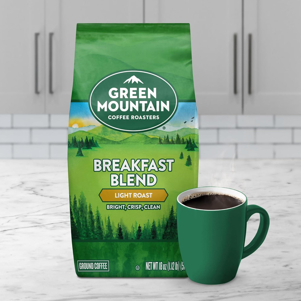 Breakfast Blend, Ground Coffee, Bagged 18 Oz