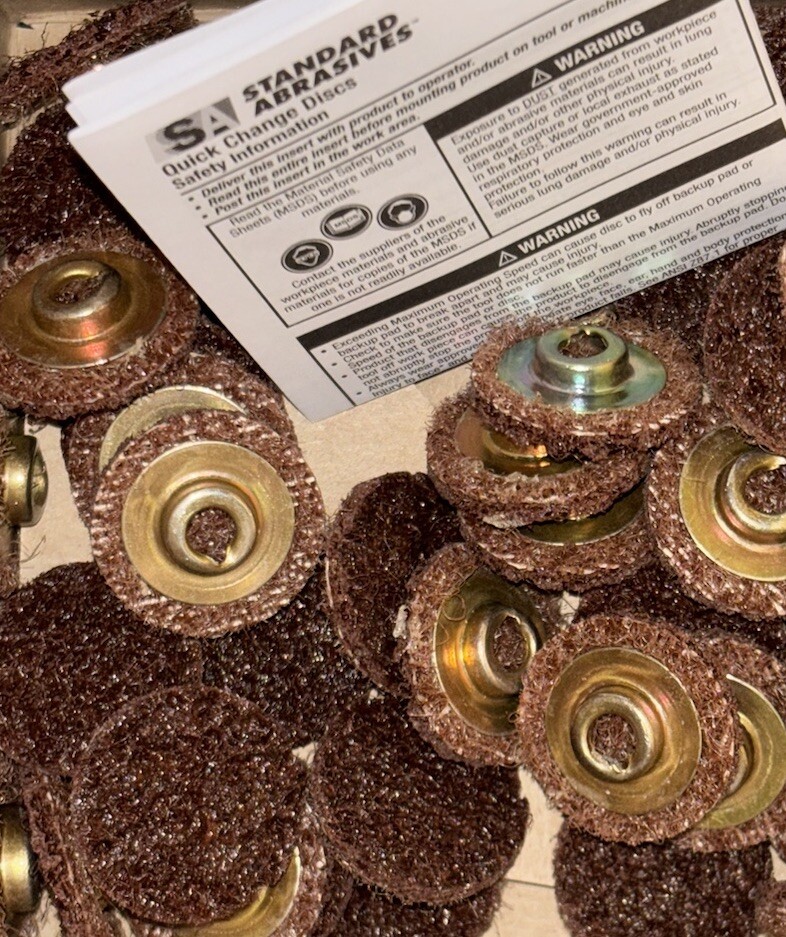 20 X Standard Abrasives 1” Quick Change Surface Condition FE DISC TSM COARSE X20