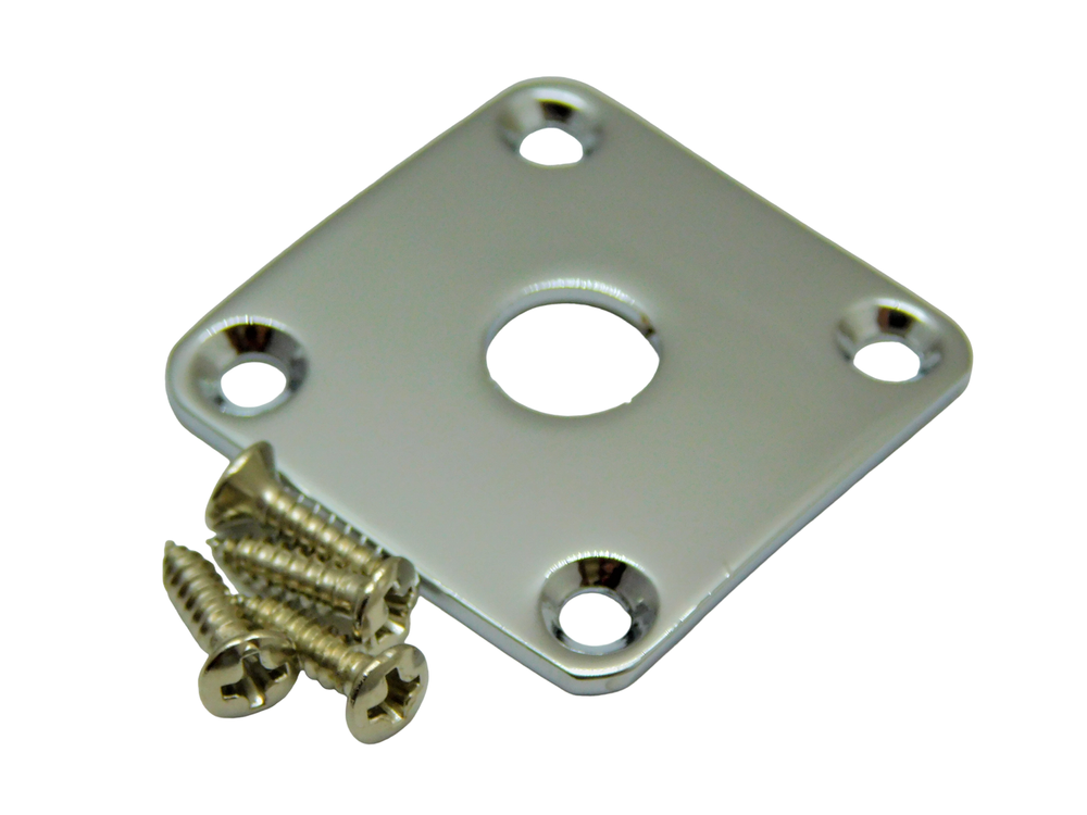 Chrome Square Curved Jack Plate for Gibson®