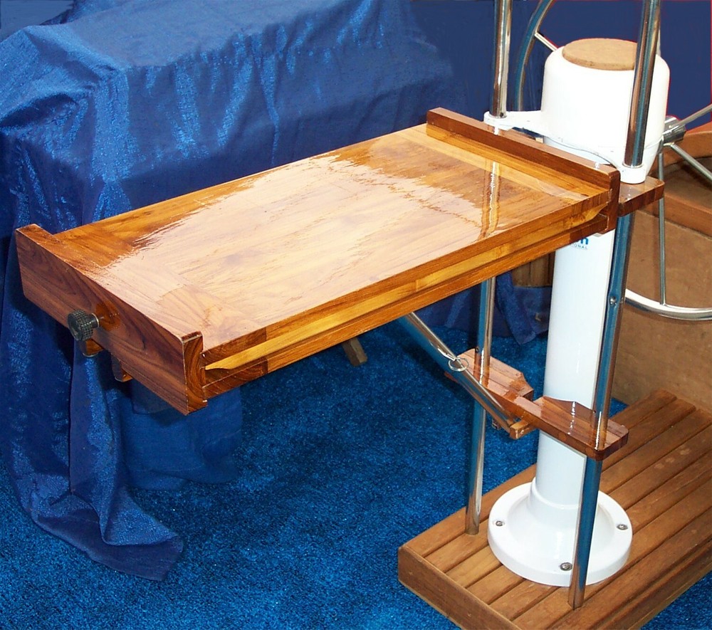 Solid Hingeless Teak Cockpit Table