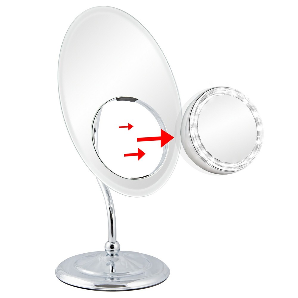 Frameless ELPSE Mirror w/ LED Suction M961