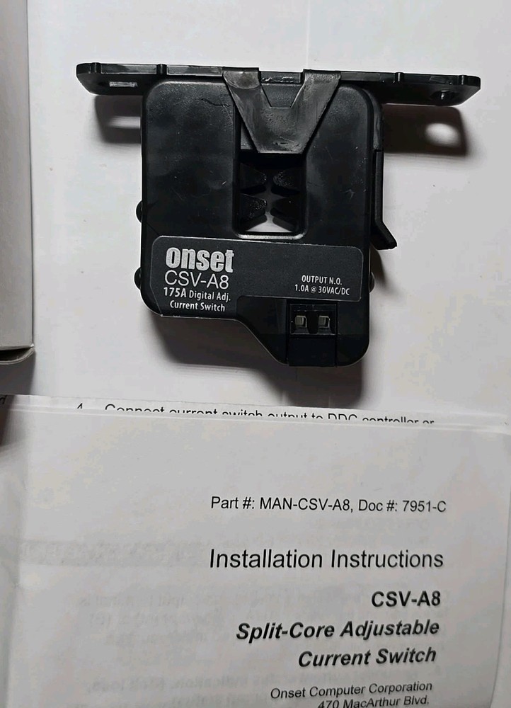 HOBO Onset CSV-A8 Digital Adjustable Current Switch