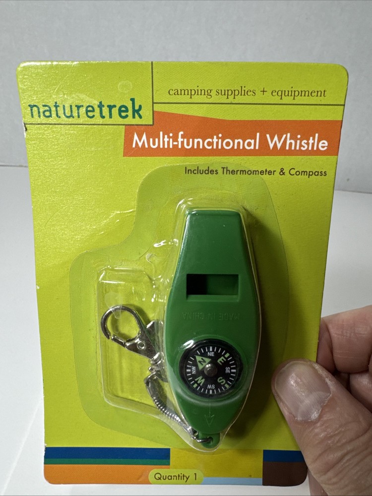 Nature Trek multi-functional Whistle for Camping Hiking Survival