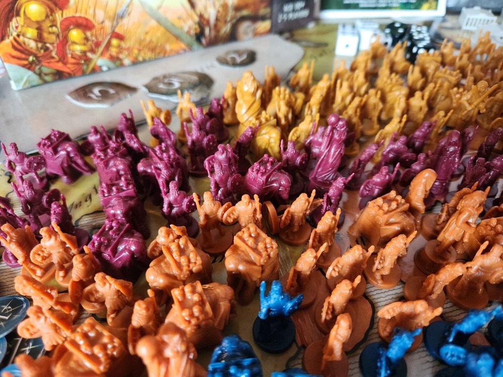 Risk Godstorm REPLACEMENT Game Pieces Cards Pieces Dice READ