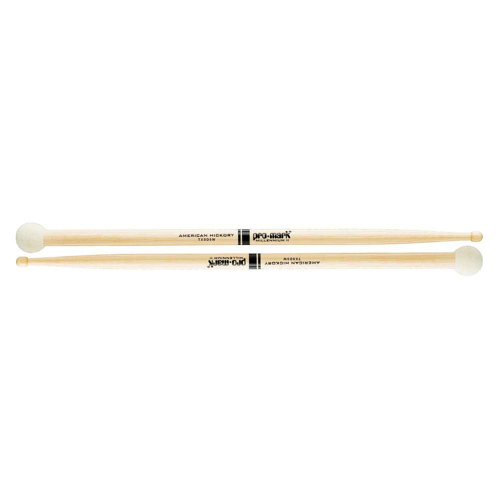 ProMark SD5 Hickory Multi Percussion Sticks - Wood Tip Felt Butt Pair