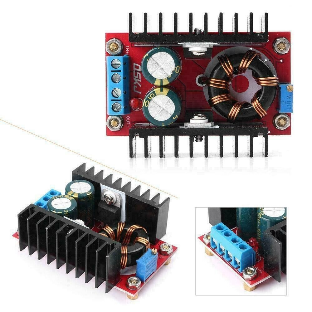 150W DC-DC 10-32V 6A Adjustable Step Up Boost Power Supply Converter Module