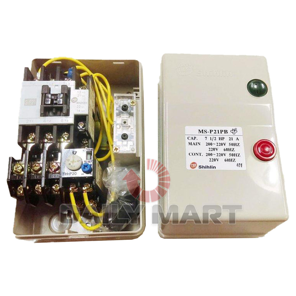 New In Box SHIHLIN MS-P21PB Switch Starter