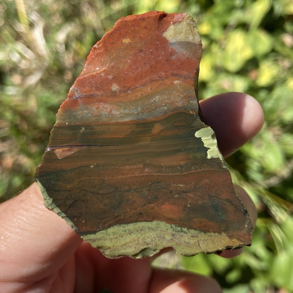 Unique Colorful Jasper Rough 3.16 Oz