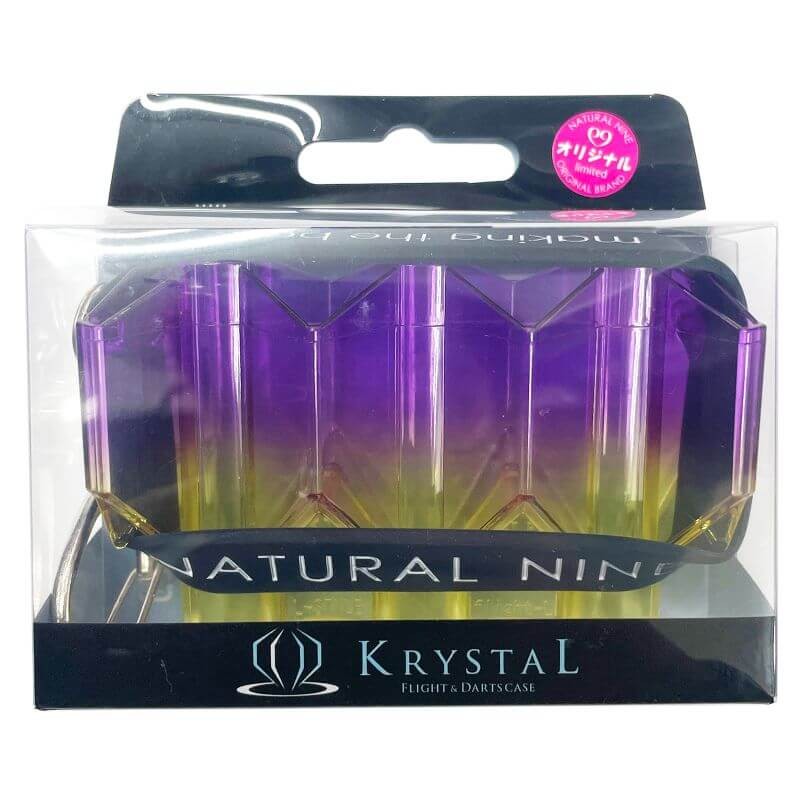Natural Nine Crystal Twin Color Viola Flight Case