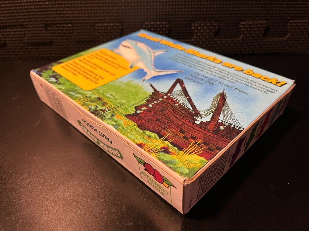 Shark Bites fruit snacks - Empty custom design display box