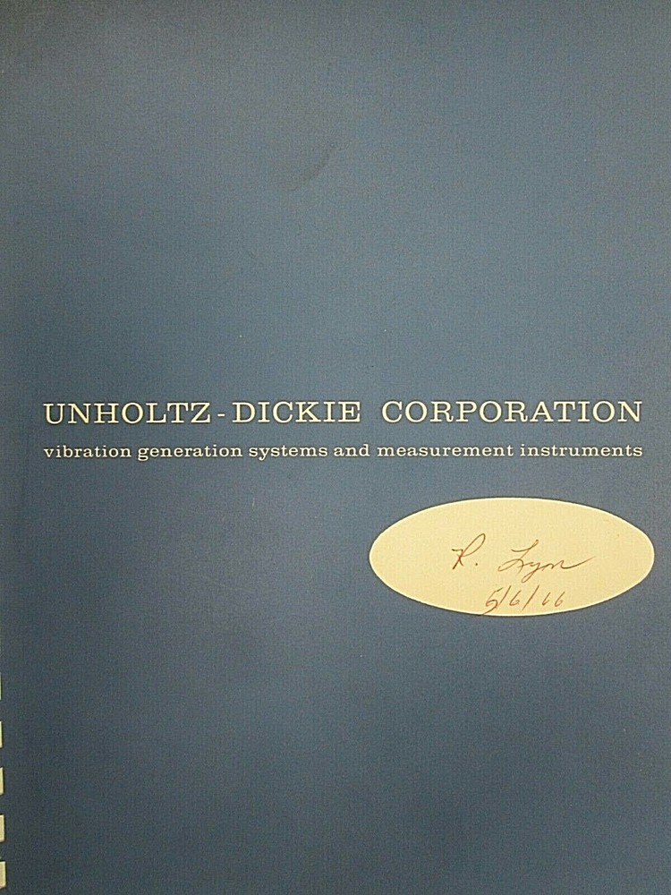 Unholtz-Dickie Corp Series 80 Systems
