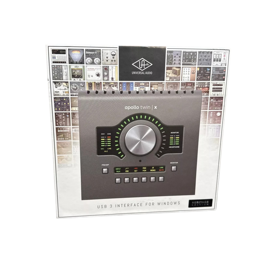Universal Apollo Twin X Duo USB-C Audio Interface Heritage Edition (Windows)